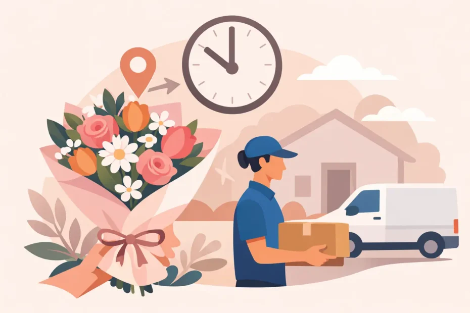 Flores con entrega el mismo día sin sorpresas