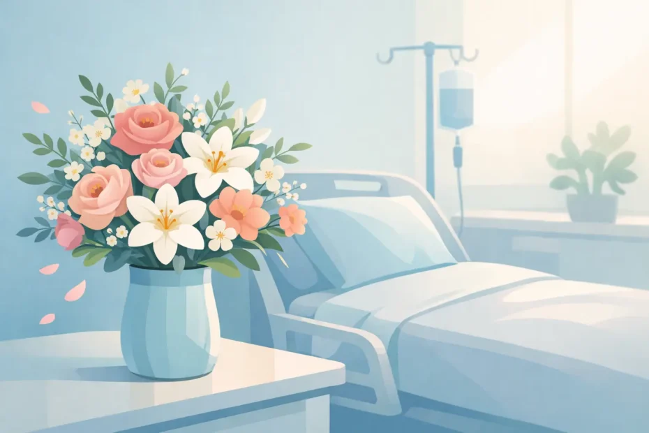 Flores para hospitales que transmiten cariño